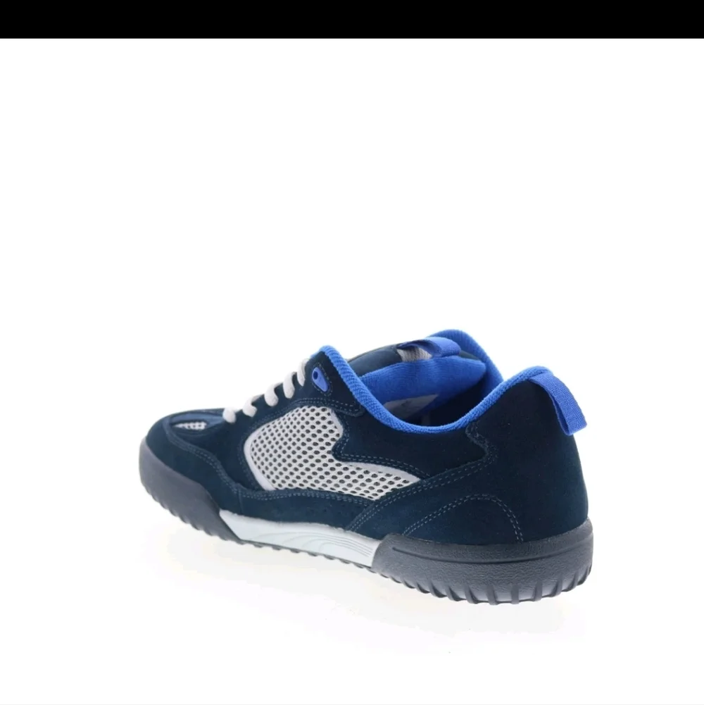 ES Quattro  Mens Blue Synthetic Skate Inspired Sneakers Shoes Size 10